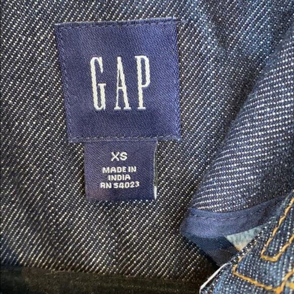 Gap Double Breasted Denim Jean Jacket - Picture 7 of 12